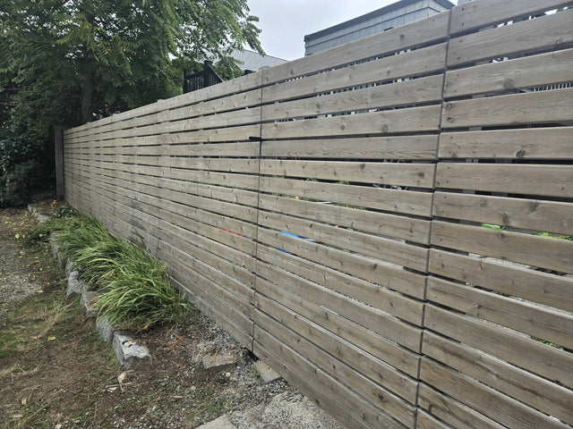 Turning Back Time: Colin's Fence Goes from Fresh Pine to Timeless Elegance